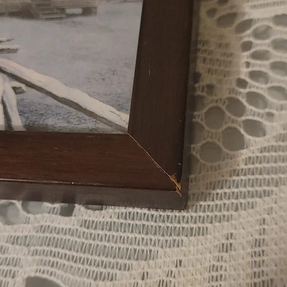 Vintage Winter Cabin Print - Picture 9 of 13